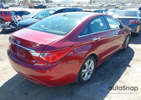 2013 Hyundai Sonata Limited z USA, uszkodzony, nr VIN 5NPEC4AC6DH686177